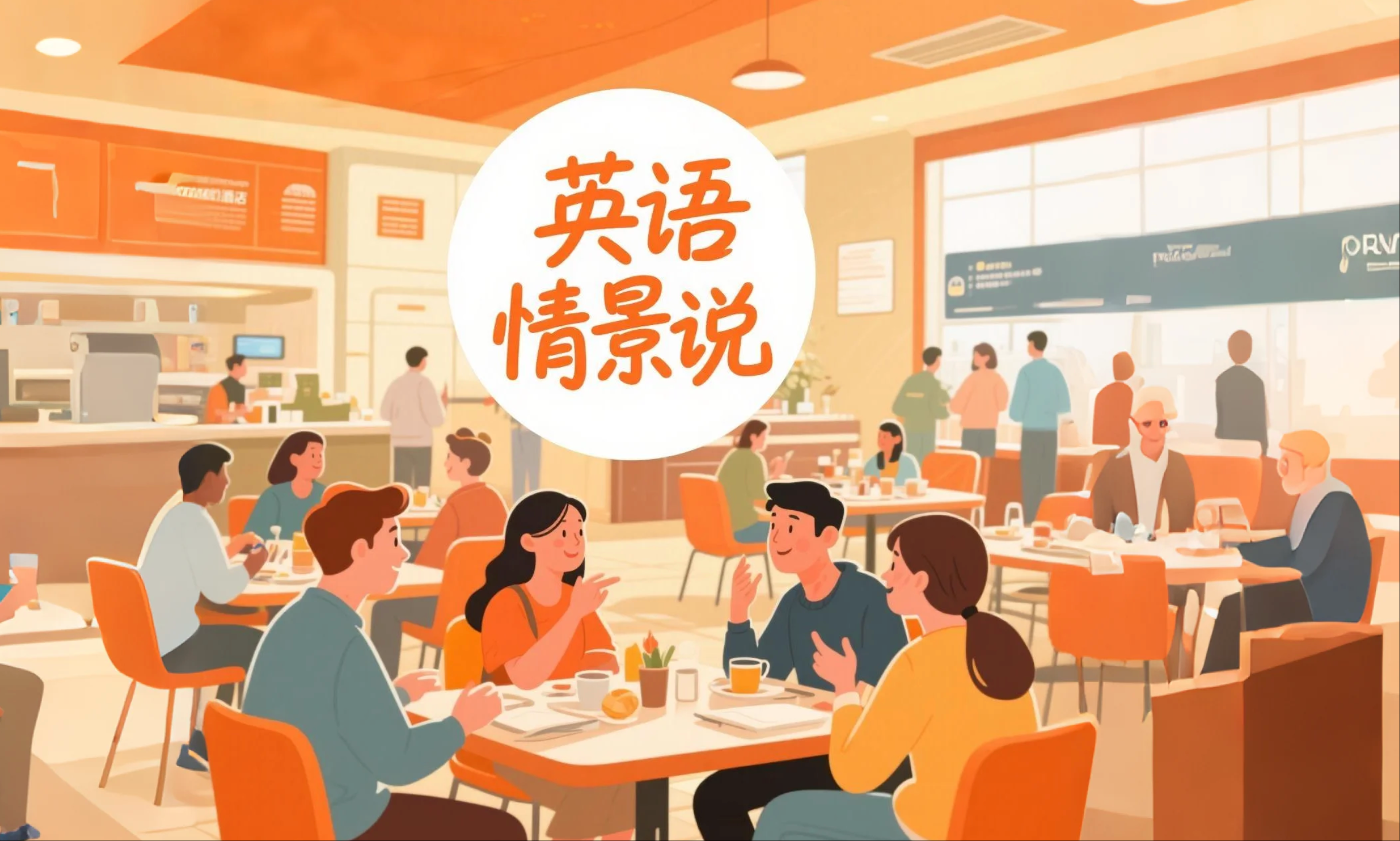 英语口语学习场景